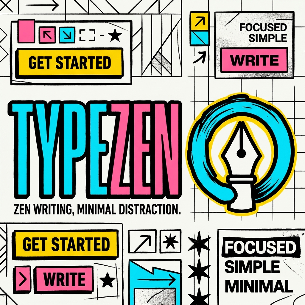 TypeZen 编辑器界面展示 - 实时 Markdown 转微信排版